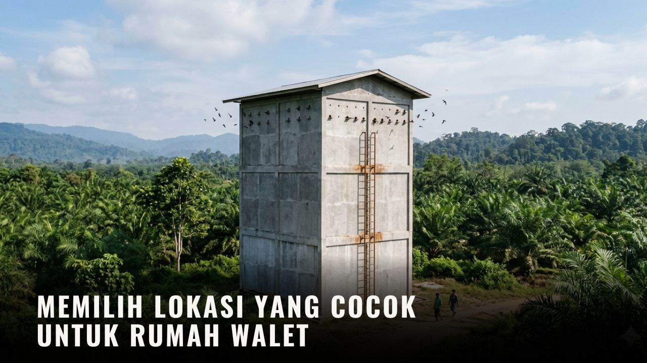 Memilih Lokasi yang Cocok untuk Rumah Walet